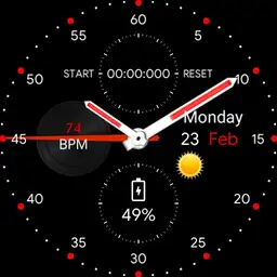 galaxy watch active 2 dark Cover
