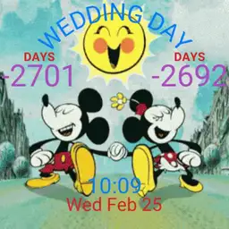 wedding day countdown