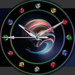 Rainbow Diamond Hearts