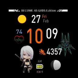 Ticwatch E3 Standard Theme Nier ver.1.22474487139