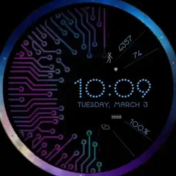 Color Infused Circuitry