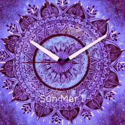Mandala Purple Watch