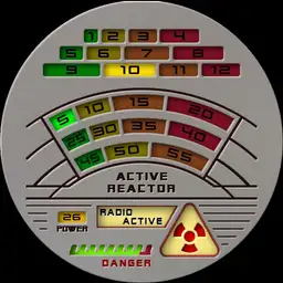 Radioactive LED