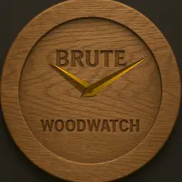 Brute WOODWATCH Minimalistic Wood Watch 4 in One