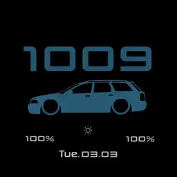 b5 blue simple