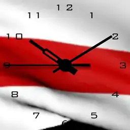 Belarus real flag time