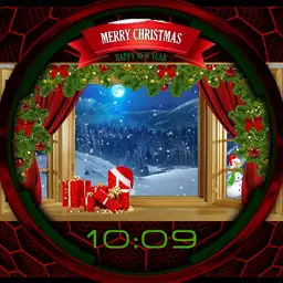 Christmas window