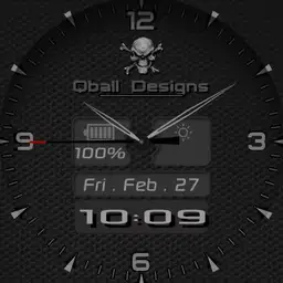 Dark Qball Skull 2