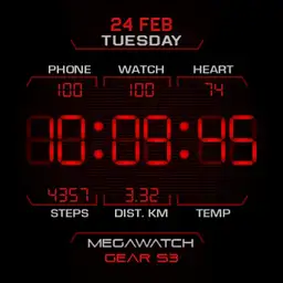 MEGAWATCH Digital Red