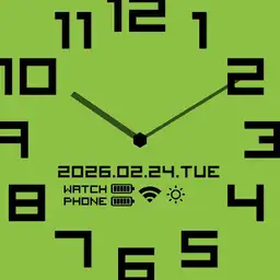 simple analog watchface