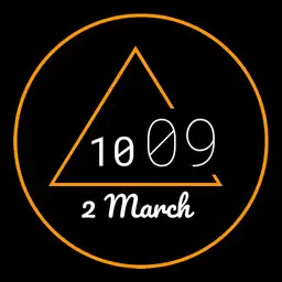 Minimalistic Triangle Watch v2.1