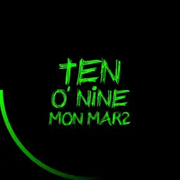 Text Time Simple Green