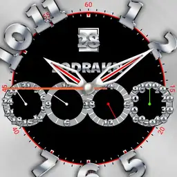 Black Chrome watch v.2