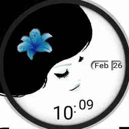 Classic Beauty by Face Pop Watchface Wear