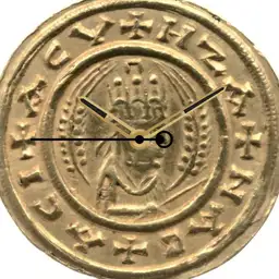 Gold, Axum, Ezana, Quinarius, 330 CE, 2