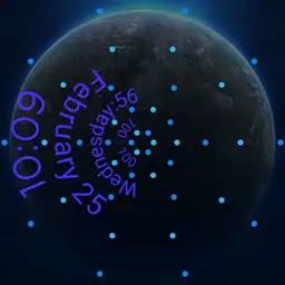Galaxy Clock