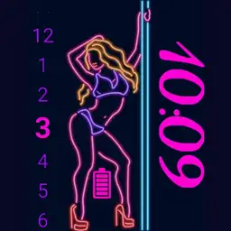 Sexy Neon Girl
