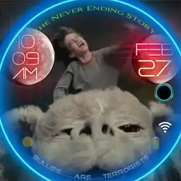 never ending story bastian falcor