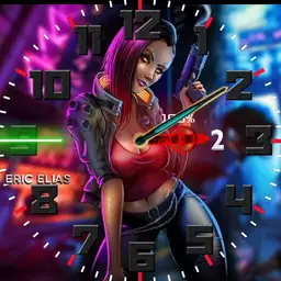 cyber girl by Eric Elias 2020