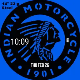 Indian Motorcycle Watch Digital