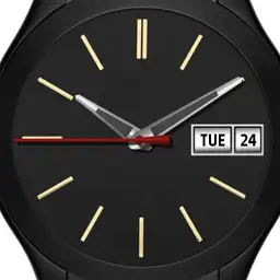 Classic plain dress watch