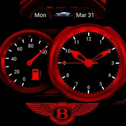 Dashboard Car Clock