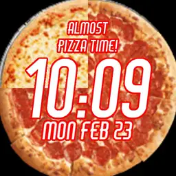 its pizza time