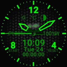 Carbon Fiber Dark V v3.0 green