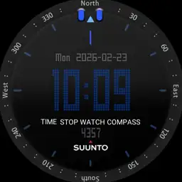 Suunto black Blue face2