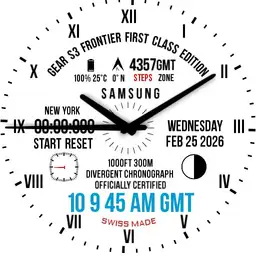 Feather White Classic 2 - Gear S3