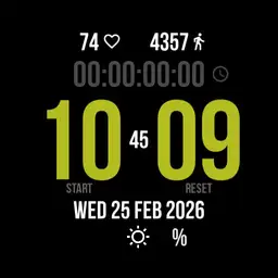 RUNNING STOPWATCH