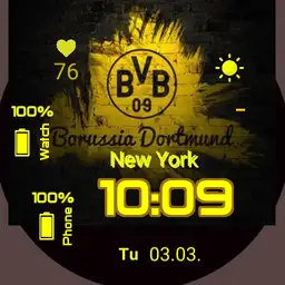 BVB Samsung watch EW