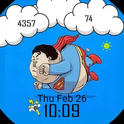 Superman by Face Pop Watchface Wear