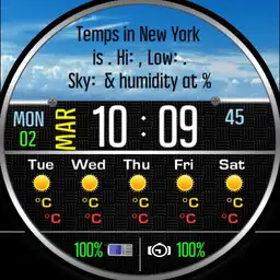 WeatherCast Watch by Ramasoft