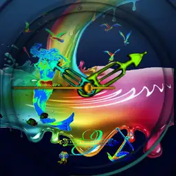 Farbenmeer 3 Animation