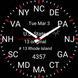 U.S. States--The first 13