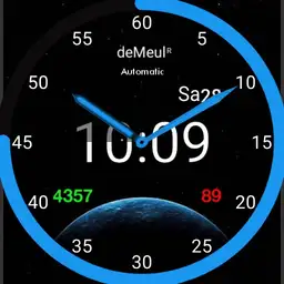 Earth watch automatic