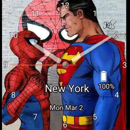 Superman vs Spiderman