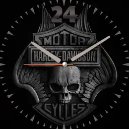 Harley-Davidson skullbadge