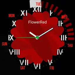 Flower Red Watch