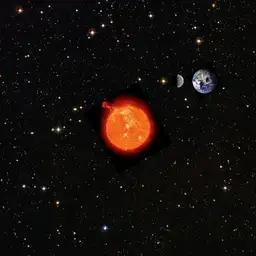 Sun Earth Moon. Hours Minutes Seconds. Moon Phase.