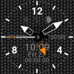 Carbon Fiber Dark III-ss Dial Dim Squeleton Hands Final