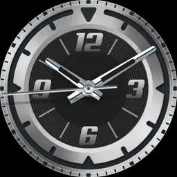 Brute Metallic Steel Sporty Minimalistic Watch Lume