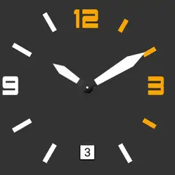 orange towerclock