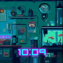 pixelart neon