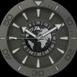 Brute JOURNEY Interactive GMT Dual Zone World Time Field Watch