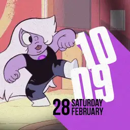 Amethyst kicking