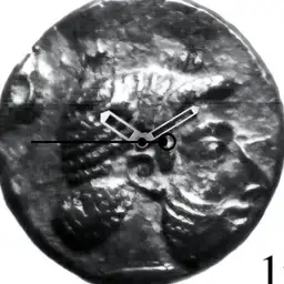 Silver, Philistia, Drachm, 400s BCE, 4