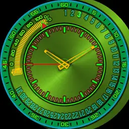Digital analog watch