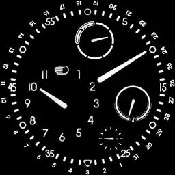 ressence type 3 on black screen